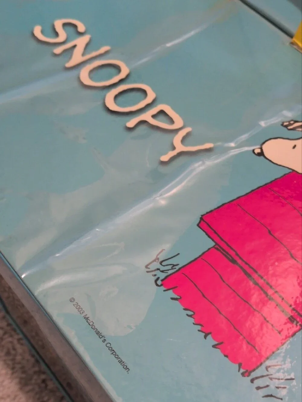 McDonald's Japan Snoopy Happy Meal Toys New In Box 2003